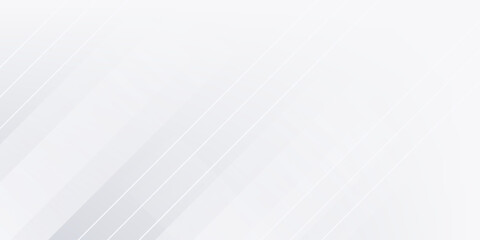 Diagonal grey gradient lines background. Abstract silver stripes wallpaper. Abstract gray tech backdrop.