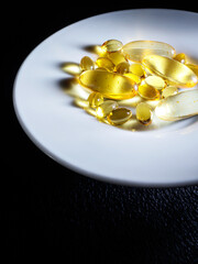 omega 3 fish oil capsules