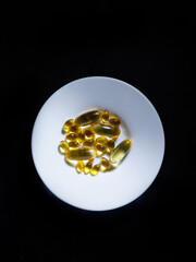 omega 3 fish oil capsules