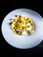 omega 3 fish oil capsules