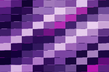 A captivating mosaic of purple hues an intricate pixelated pattern showcasing various shades of purple, creating a visually stunning texture