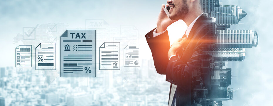 Concept of international taxation. This represents global tax laws and financial regulations for multinational corporations, involving cross-border accounting and compliance. Fermion