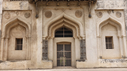 India, Karnataka, Vijayapura, The Mughal Architectural Marvel Haft Gumbad or Haft Tomb, it Built in 15th Century  by Bahamani Dynasty of Vijayapura.