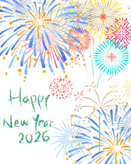 Happy new year card