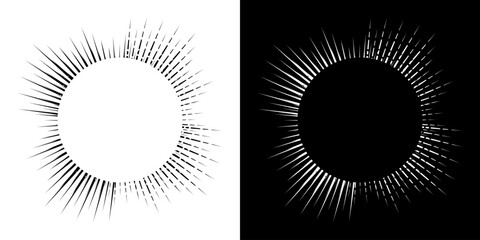 	
Dynamic abstract spiral sound wave rhythm lines. Circular spiral sound wave rhythm of lines. Circular futuristic abstract lines, black and white background.	
