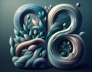 abstract floral background