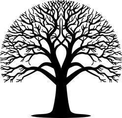 Leafless Tree Silhouette