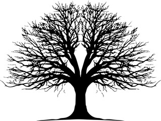 Leafless Tree Silhouette