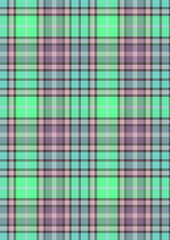 Seamless neutral brown,sage green ,gray ,teal, ,black ,sky blue and Beige plaid twill check pattern for fabric design.