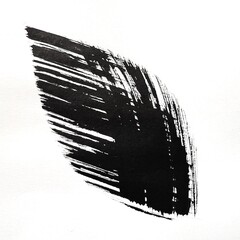 hand-drawn brushstroke illustration, ink-drawn leaf shapes, banner-size illustration