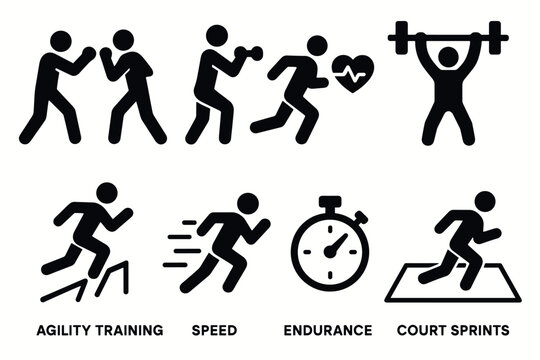 Powerpoint Pictogram Exercise Exercise Pictograms Images – Browse 104,051 Stock Photos, Vectors, and ...