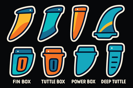 Fins Box Design Surfboard Fin