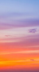 Vibrant Sky at Sunset - A Colorful Display of Natures Beauty.