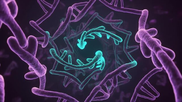Molecular Biology Animation - Exploring DNA and RNA Structures.
