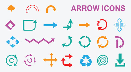 Minimal Black White Vector Icon Collection