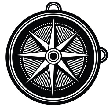 An Isolated Vector of a Magnetometer (Compass Sensor Device), for measuring magnetic fields and direction.