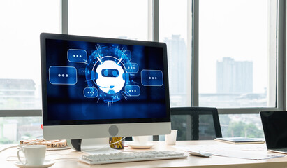 Chatbot software application for modish online business that automatically reply to customer questions