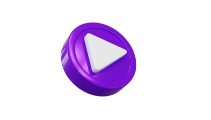 3D Isometric Decreasing Bar Chart with Red Downward Trend Arrow