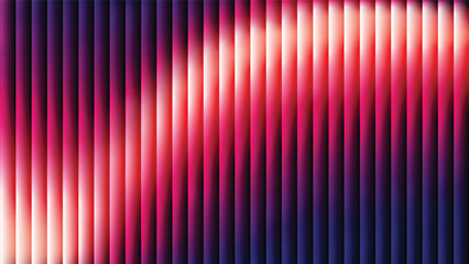 Deep blue pink gradient abstract background with ribbed glass effect. Futuristic fractal glass background with soft wave and glow. Perfect for tech branding, poster, product presentation, ad designs