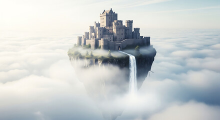 fog over the river