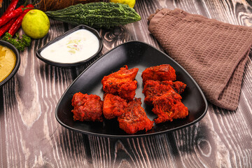Indian cuisine - hot Fish Tikka