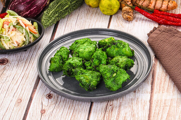 Indian green chicken mint tikka