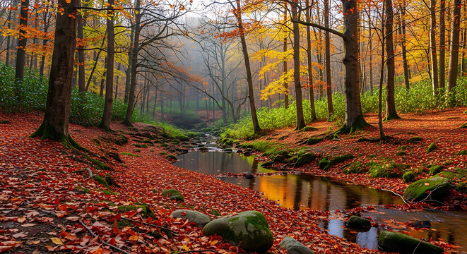 autumn in the forest