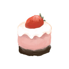 Sweet Mousse Cake Collection: Strawberry Mousse Cake