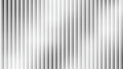 White gray gradient abstract background with ribbed glass effect. Futuristic fractal glass background with soft wave and glow. Perfect for tech branding, poster, product presentation, ad designs