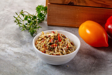 Dry vegetables seasoning for cooking