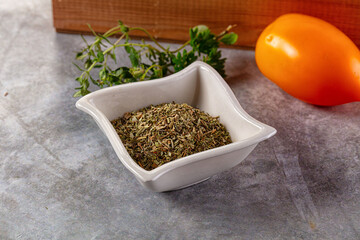 Dry Provance herbs mix seasoning