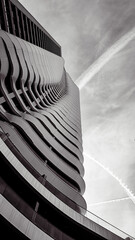 Modern Curved Skyscraper Architecture