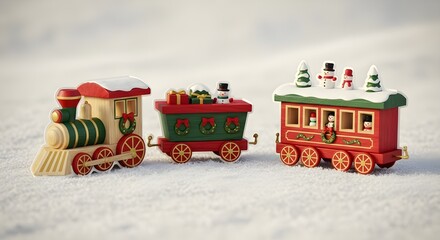christmas toy train