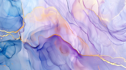 A minimal artistic background where pink, green, gold, and purple colors flow and drip across the canvas, forming a vibrant, dynamic burst of paint