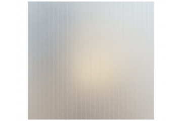Translucent polycarbonate sheet texture with vertical ribbed structure, providing insulation and light diffusion on a transparent background