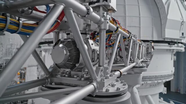 Inspecting Telescope Support Structure at the Hale Observatory