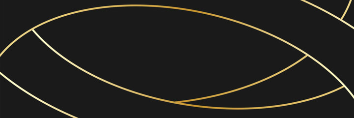 Modern Gold line Background. Luxury Wallpaper. Abstract Business Banner. Vector Illustration