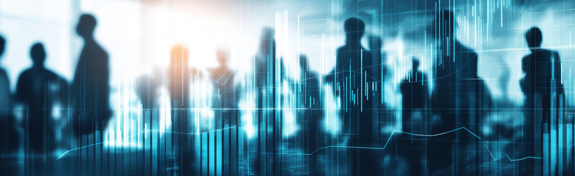 blue abstract blurred  HR background