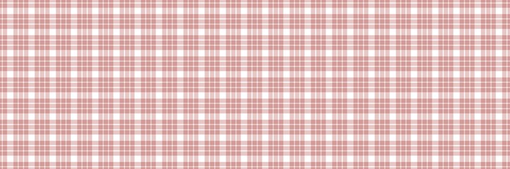 ​Dusty rose and white seamless plaid pattern background, perfect for rustic, vintage, or farmhouse-style projects like digital textiles, scrapbook paper, and cute greeting cards.