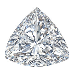 Realistic illustration of diamond isolated on transparent backgr