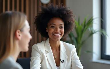 Leadership, meeting and portrait of woman employee in boardroom with colleagues for planning. Business, corporate and face of proud African manager in professional workplace for career development
