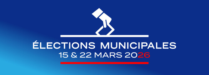Elections municipales françaises / 15 et 22 mars 2026  © Brad Pict