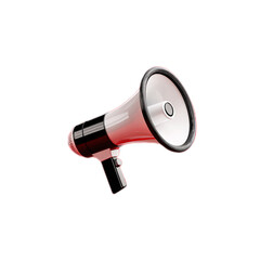 Single Megaphone Icon Isolated on a Contrasting Background Showcasing Clear Sound Amplification Design for Various Creative Uses