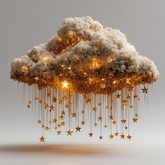 fantasy cloud with stars fantasy cloud with stars dreamy fantasy cloud with stars