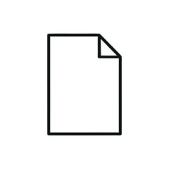 Document Icon Vector illustration	
