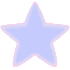 Pastel Star &ndash; Baby Blue