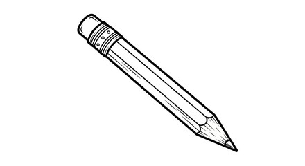 vector single icon pencil