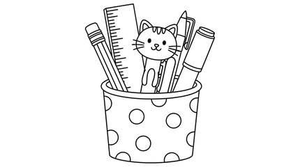 
pencil and pen holder