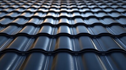 Industrial Solar Panels on Factory Roof