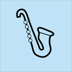 Flute black and white clipart 